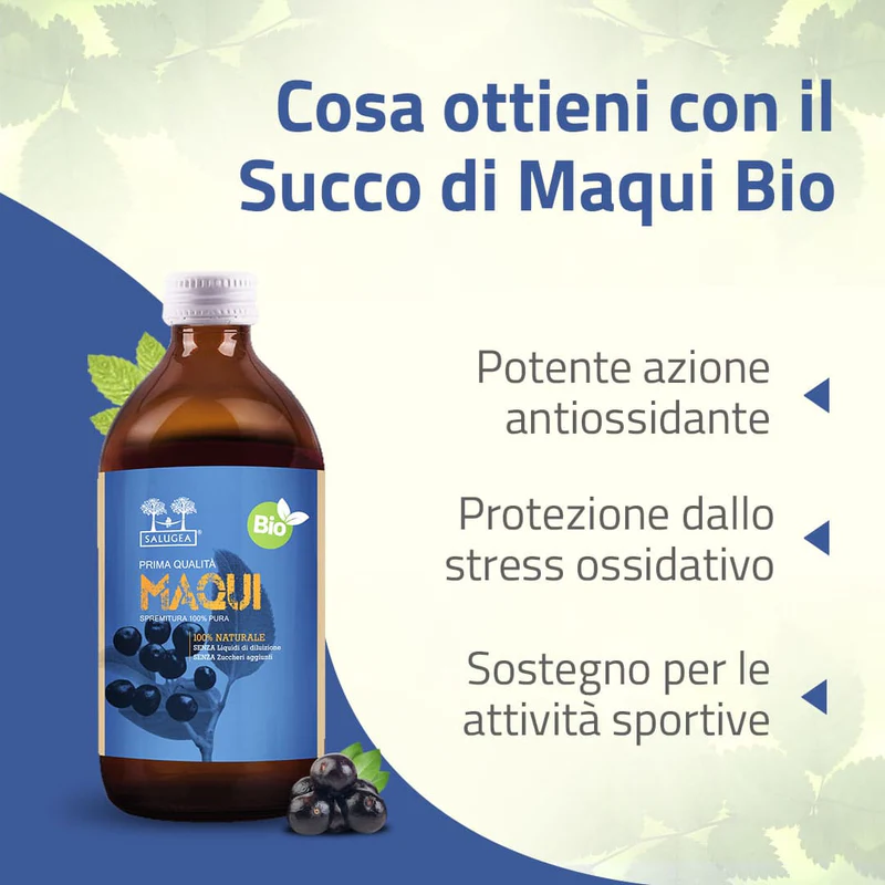 Succo di Maqui Bio: Antiossidante potente